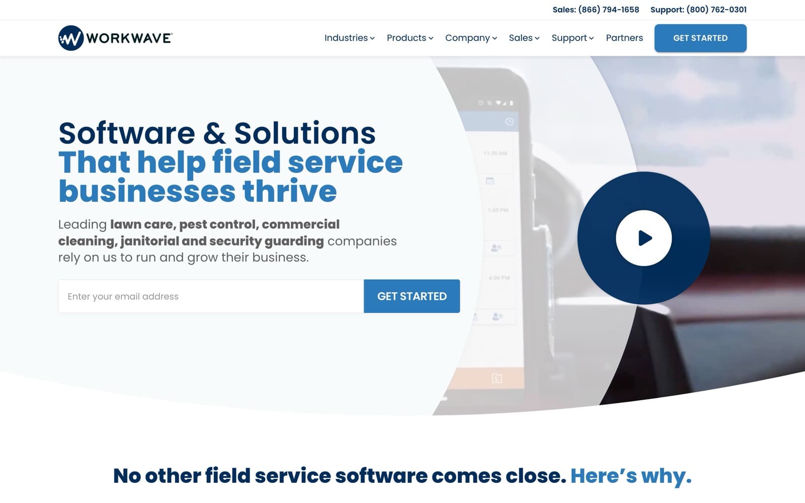 WorkWave website